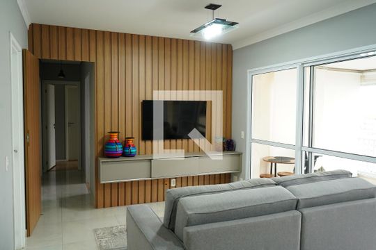 Sala de apartamento à venda com 3 quartos, 104m² em Tatuapé, São Paulo