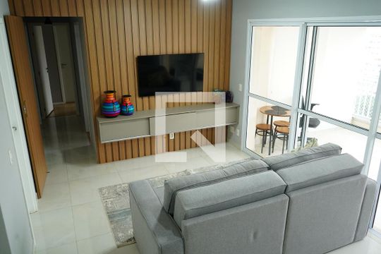 Sala de apartamento à venda com 3 quartos, 104m² em Tatuapé, São Paulo