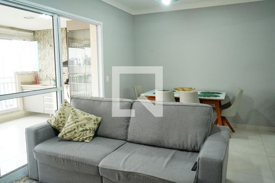 Sala de apartamento à venda com 3 quartos, 104m² em Tatuapé, São Paulo