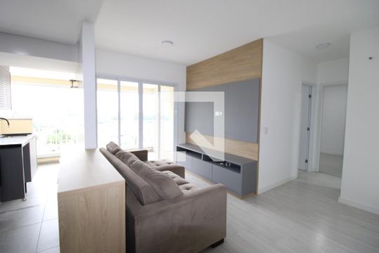 Sala / Cozinha de apartamento para alugar com 2 quartos, 60m² em Vila Jacuí, São Paulo