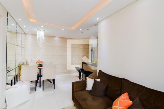 Sala de apartamento à venda com 2 quartos, 52m² em Vila Bremen, Guarulhos