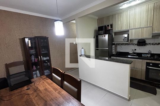 Sala - Sala de Jantar de apartamento à venda com 2 quartos, 50m² em Vila Vitória, Santo André
