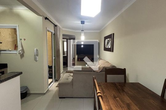 Sala - Sala de Jantar de apartamento à venda com 2 quartos, 50m² em Vila Vitória, Santo André