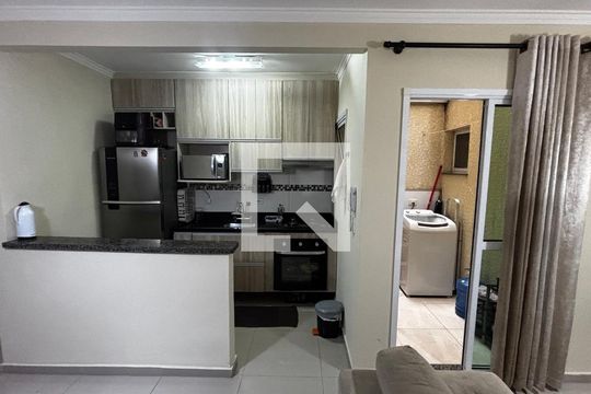 Sala - Sala de Jantar de apartamento à venda com 2 quartos, 50m² em Vila Vitória, Santo André