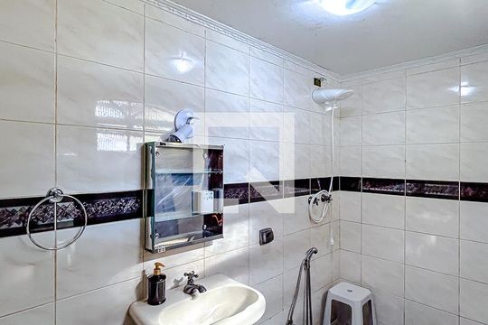 Banheiro da Suíte de casa à venda com 2 quartos, 150m² em Vila Matilde, São Paulo