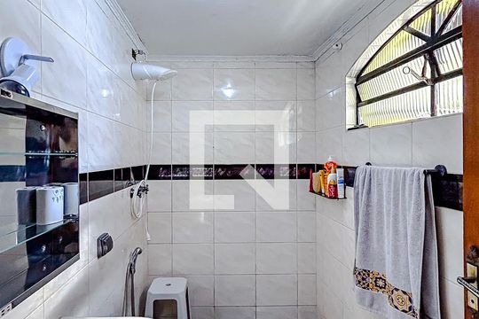 Banheiro da Suíte de casa à venda com 2 quartos, 150m² em Vila Matilde, São Paulo