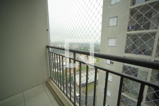 Varanda da Sala de apartamento à venda com 2 quartos, 55m² em Jardim Campestre, São Bernardo do Campo