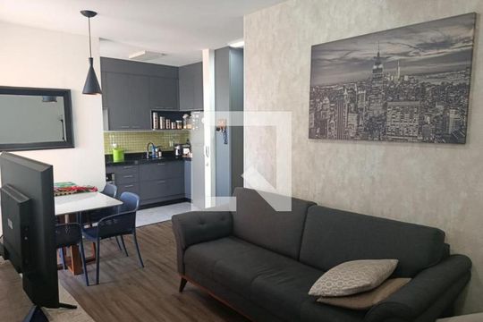Sala de apartamento à venda com 2 quartos, 55m² em Vila Progresso, Jundiaí