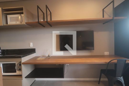 Detalhe de kitnet/studio à venda com 1 quarto, 24m² em Vila Nova, Novo Hamburgo