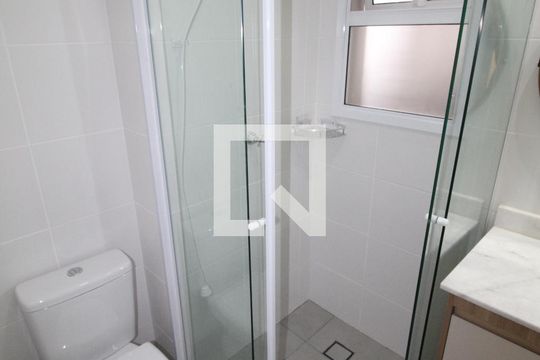 Banheiro de apartamento para alugar com 2 quartos, 56m² em Vila Industrial, São José dos Campos