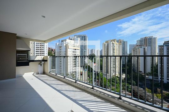 Varanda de apartamento à venda com 2 quartos, 105m² em Vila Andrade, São Paulo