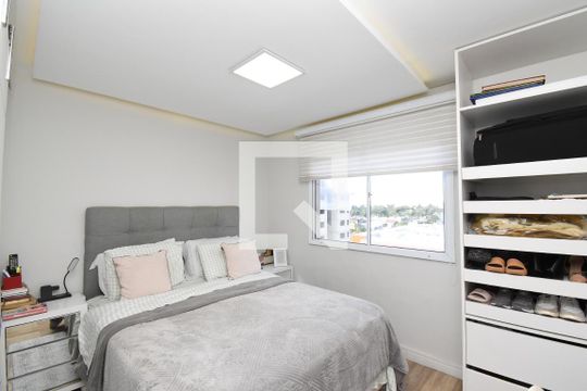 Suíte de apartamento à venda com 3 quartos, 90m² em Boa Vista, Curitiba
