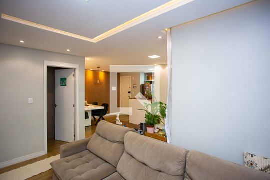 Sala de TV de apartamento para alugar com 2 quartos, 69m² em Conceição, Diadema
