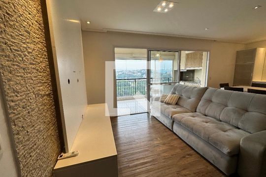 Sala de TV de apartamento para alugar com 4 quartos, 144m² em Alphaville, Santana de Parnaíba