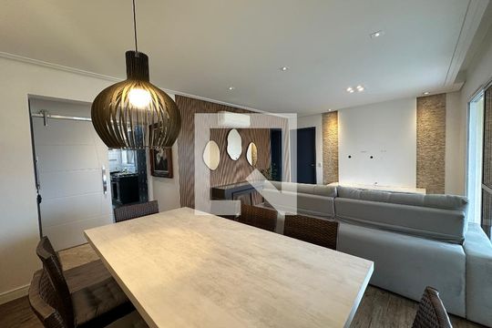 Sala de Jantar de apartamento para alugar com 4 quartos, 144m² em Alphaville, Santana de Parnaíba