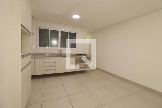 Sala / Cozinha de apartamento à venda com 2 quartos, 63m² em Vila Pires, Santo André