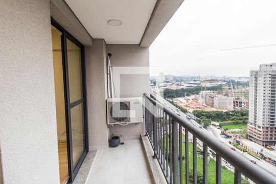 Varanda de apartamento para alugar com 2 quartos, 48m² em Aldeia, Barueri