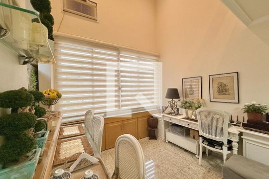 Sala  de apartamento à venda com 1 quarto, 48m² em Brooklin, São Paulo