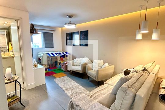 Sala de apartamento para alugar com 3 quartos, 138m² em Ponte Grande, Guarulhos