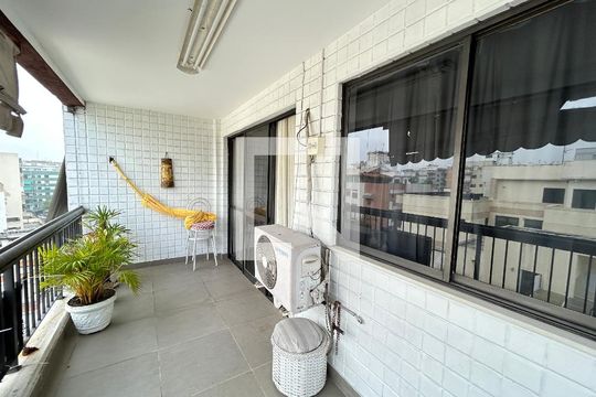 Varanda da Sala de apartamento à venda com 2 quartos, 126m² em Vila Valqueire, Rio de Janeiro