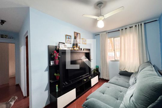 Sala de apartamento à venda com 2 quartos, 55m² em Baeta Neves, São Bernardo do Campo