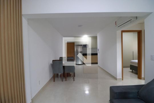 Sala de apartamento para alugar com 2 quartos, 73m² em Ribeirânia, Ribeirão Preto