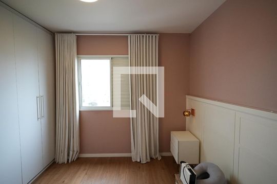 Quarto Suíte de apartamento à venda com 2 quartos, 68m² em Vila Gilda, Santo André