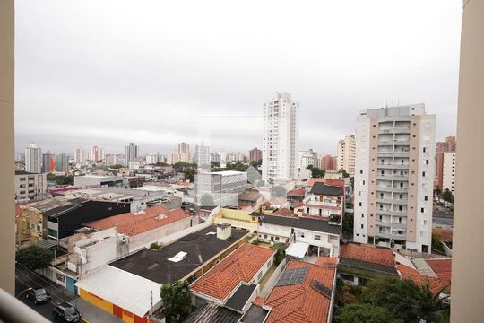Vista da Sacada de apartamento à venda com 2 quartos, 68m² em Vila Gilda, Santo André