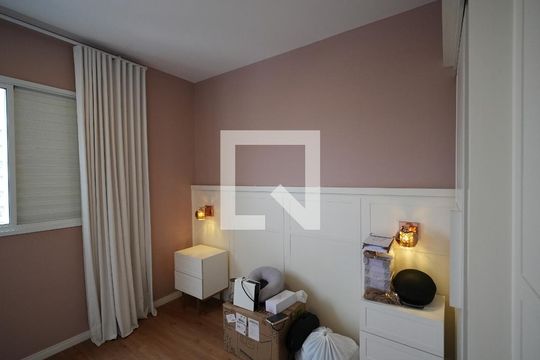 Quarto Suíte de apartamento à venda com 2 quartos, 68m² em Vila Gilda, Santo André