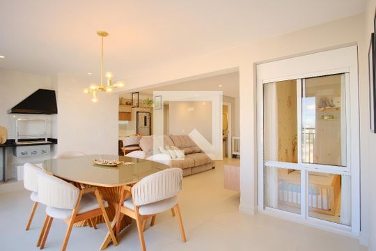 Varanda de apartamento para alugar com 3 quartos, 109m² em Vila Zilda (tatuapé), São Paulo