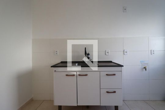 Cozinha de apartamento para alugar com 2 quartos, 46m² em Valentina Figueiredo, Ribeirão Preto