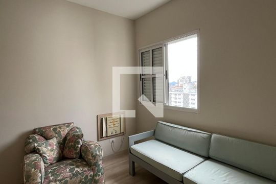 Quarto 1 de apartamento para alugar com 2 quartos, 125m² em Gonzaga, Santos