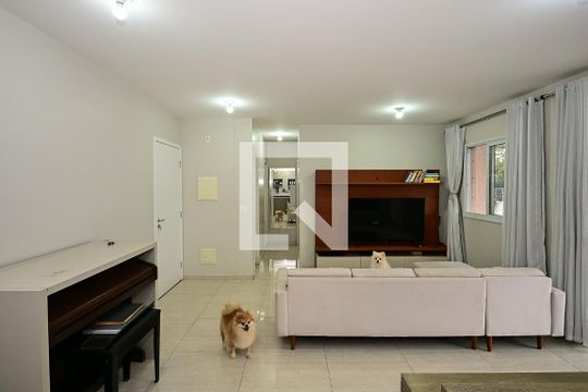 Sala de apartamento à venda com 2 quartos, 82m² em Vila Andrade, São Paulo