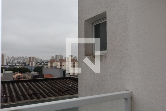 Varanda do quarto de apartamento à venda com 1 quarto, 39m² em Vila Alpina, São Paulo