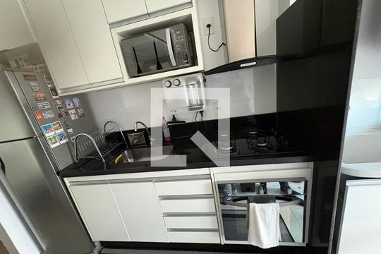 Cozinha de apartamento à venda com 3 quartos, 77m² em Setor Oeste, Goiânia