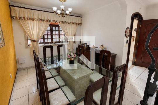 Sala de jantar  de casa à venda com 5 quartos, 300m² em Vila Rui Barbosa, São Paulo