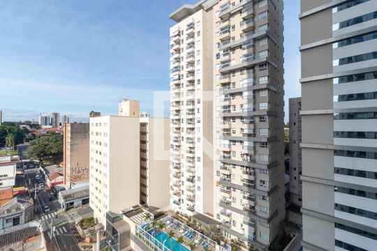 Vista da Sacada de kitnet/studio para alugar com 1 quarto, 46m² em Centro, Campinas