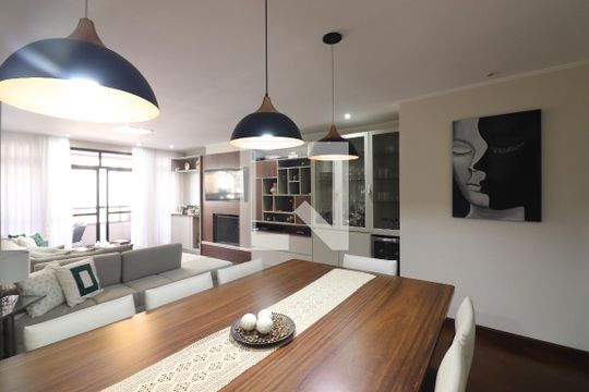 Sala  de apartamento à venda com 4 quartos, 160m² em Nova Petrópolis, São Bernardo do Campo
