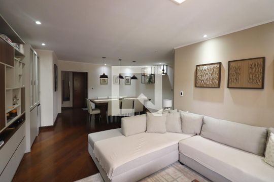 Sala  de apartamento à venda com 4 quartos, 160m² em Nova Petrópolis, São Bernardo do Campo
