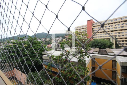 Sala - Vista de apartamento à venda com 2 quartos, 56m² em Jacarepaguá, Rio de Janeiro