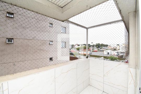 Sacada de apartamento à venda com 3 quartos, 135m² em Cristo Rei, Curitiba