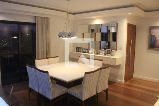 Sala de apartamento à venda com 3 quartos, 152m² em Barcelona, São Caetano do Sul