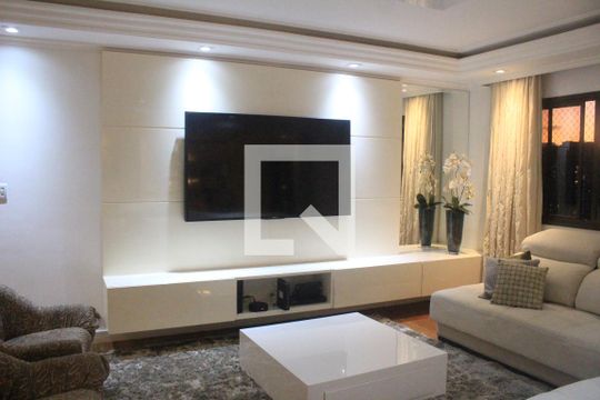 Sala de apartamento à venda com 3 quartos, 152m² em Barcelona, São Caetano do Sul
