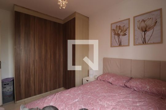 Quarto 1 de apartamento à venda com 2 quartos, 54m² em Vila Alzira, Santo André