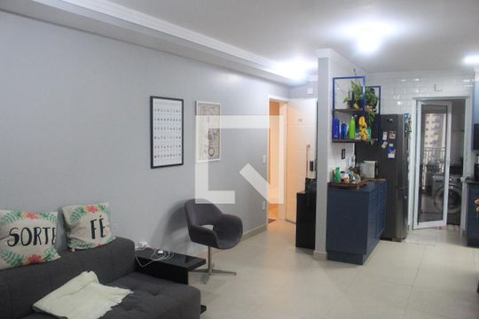 Sala de apartamento para alugar com 2 quartos, 85m² em Fundação, São Caetano do Sul