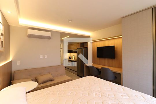 Espaço conjugado de kitnet/studio para alugar com 1 quarto, 26m² em Passo D’areia, Porto Alegre