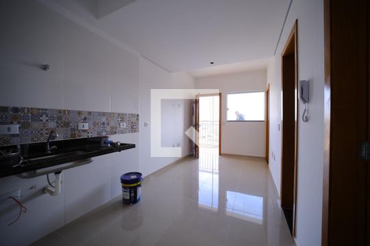 Sala/Cozinha de apartamento à venda com 2 quartos, 40m² em Cidade Patriarca, São Paulo