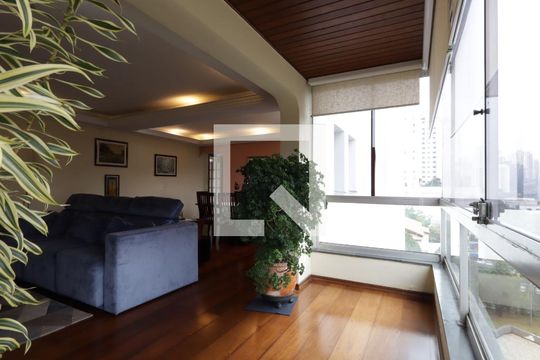 Varanda da Sala de casa de condomínio à venda com 4 quartos, 156m² em Jardim Londrina, São Paulo