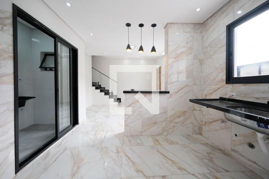 Sala/Cozinha de casa à venda com 3 quartos, 80m² em Vila Paranagua, São Paulo