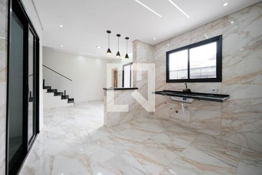 Sala/Cozinha de casa à venda com 3 quartos, 80m² em Vila Paranagua, São Paulo